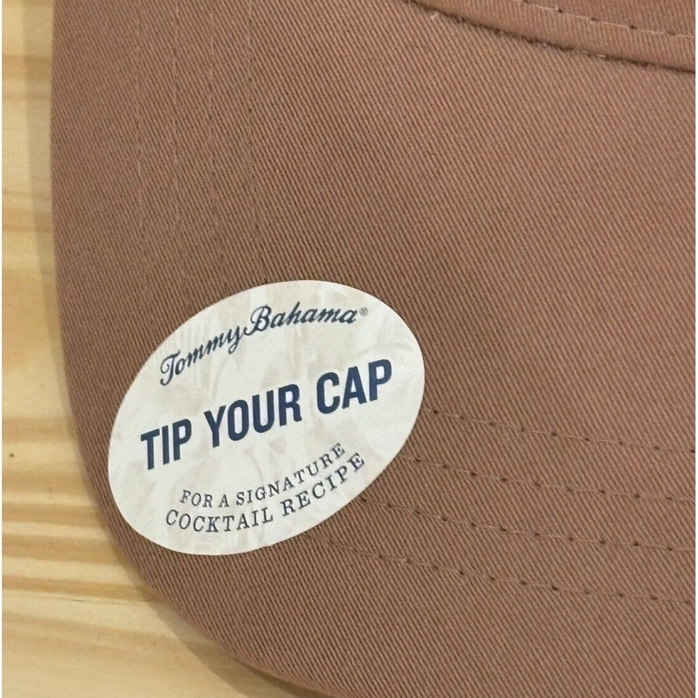 Tommy‎ Bahama Marlin Adjustable Trucker Hat Brown/White OS Fishing Outdoors NWT - Picture 2 of 8